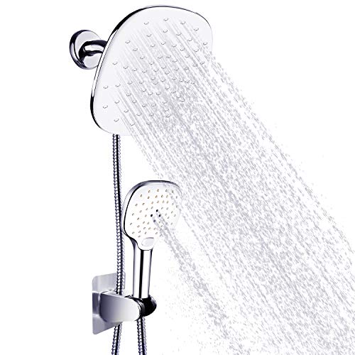 Product Cover Shower Head with Handheld Spray, FEELSO High Pressure 9