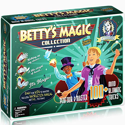 Product Cover Learn & Climb Betty's Magic kit for Kids - Master Over 100 Magic Tricks Set