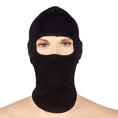 Product Cover Texas FRC - Flame Resistant Full Face Masks - HRC 2-100% Cotton Lightweight - FRC Mask (Full Face Mask Black)