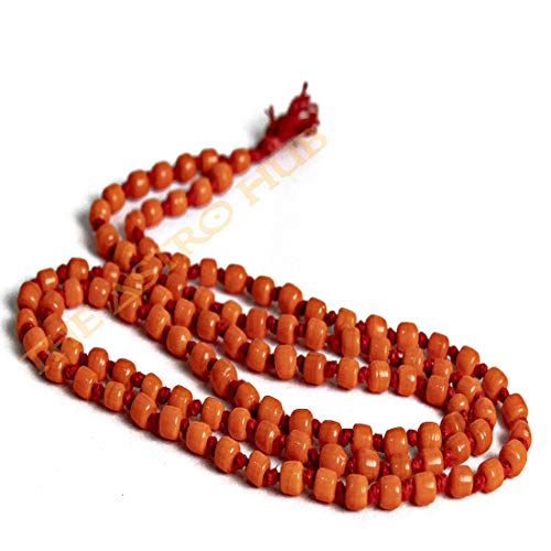 Product Cover THE ASTRO HUB Moonga Mala/Red Coral Rosary/Red Coral Moonga mala