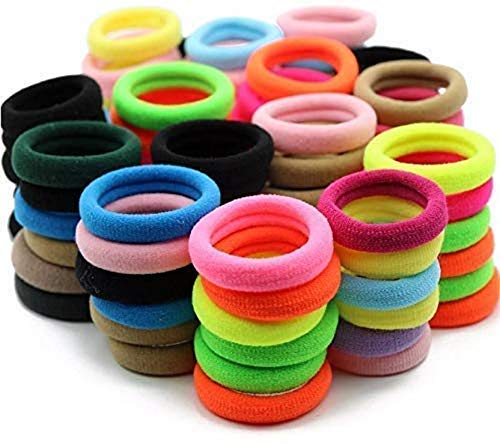 Product Cover Elina Hair Rubber Bands For Girls-Womens Set of 2 Pack of 30 (60 pcs) (Multicoloured)