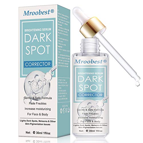 Product Cover Brighten Serum, Freckle Remover, Dark Spot Corrector, Natural Gentle Skin Lightening Serum, Effective for Melasma/Freckles/Age Spots, Use for Face＆Body