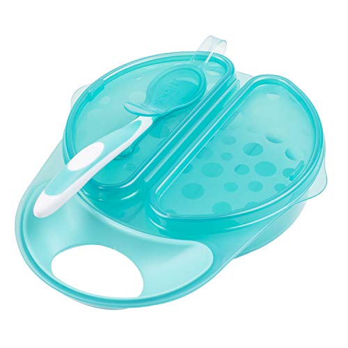 Product Cover Dr. Brown's Travel Fresh Bowl and Spoon, 1-Pack, Turquoise