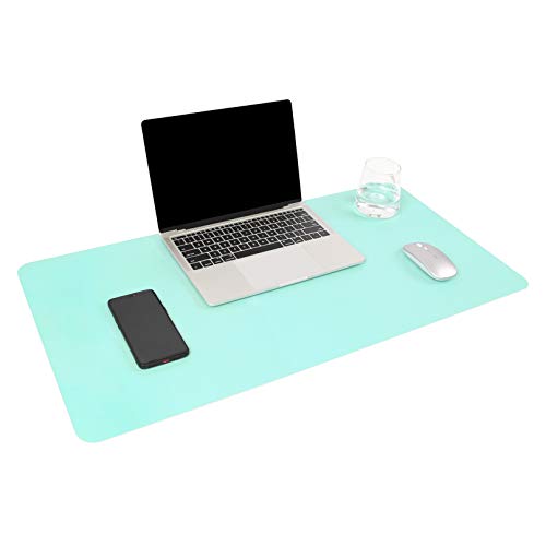 Product Cover YSAGi Multifunctional Office Desk Pad, Ultra Thin Waterproof PU Leather Mouse Pad, Dual Use Desk Writing Mat for Office/Home (31.5