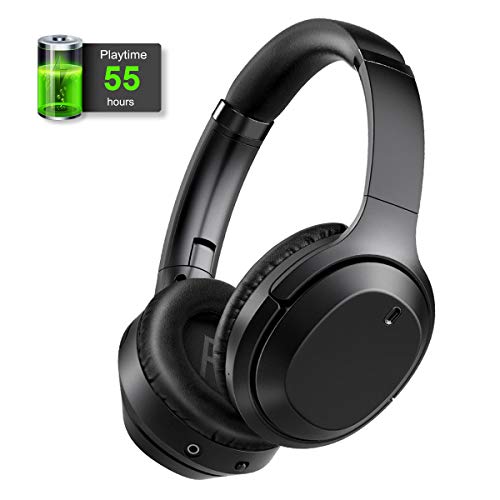 Product Cover gorsun Active Noise Cancelling Headphones with 55 Hours Playtime, Bluetooth 5.0 Wireless Over Ear Headset with Hi-Fi Deep Bass, Bluetooth ANC Headphones with CVC 8.0 Mic