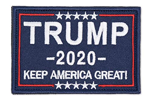 Product Cover ELLEWIN Trump Tactical Morale Patch Keep America Great 2020 Hook and Loop Patch