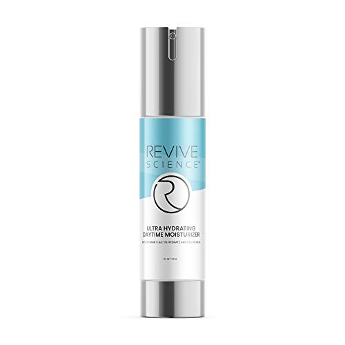 Product Cover Revive Science Ultra Hydrating Daytime Ageless Moisturizer for Face, Eyes & Neck to Reduce Appearance of Wrinkles & Fine Lines, Brighten Skin Tone & Increase Collagen for Men & Women, 1 oz