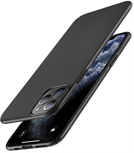 Product Cover CASEKOO iPhone 11 Pro Max Case, Slim Fit & Ultra Thin Hard PC Case Full Protective Cover with Matte Finish Phone Case for iPhone 11 Pro Max 6.5 Inch 2019 - Phantom Black