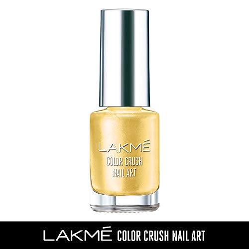 Product Cover Lakme Color Crush Nailart, M12 Gold, 6 ml