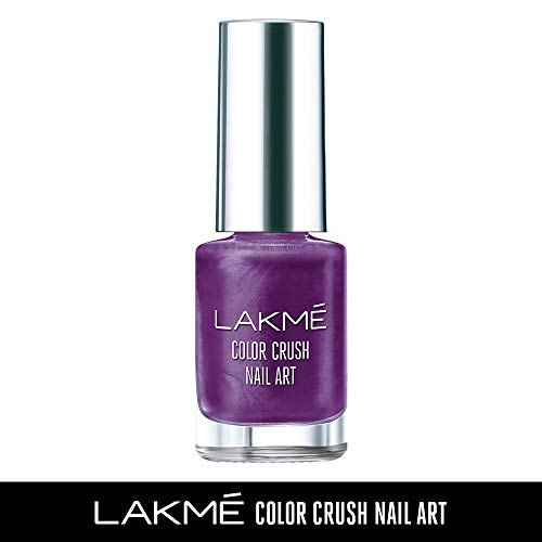 Product Cover Lakme Color Crush Nailart, M15 Purple, 6 ml