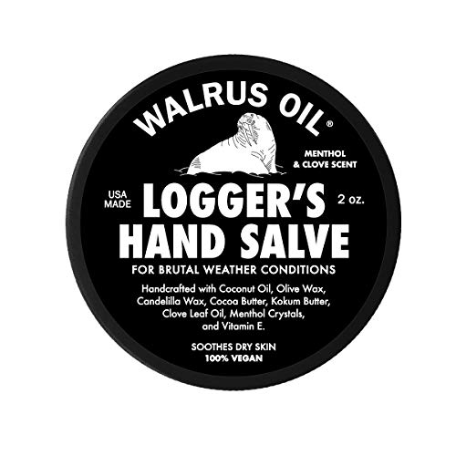 Product Cover WALRUS OIL - Logger's Hand Salve, 100% Vegan, Made with Olive Wax, Kokum Butter, Coconut Oil, Soothing Menthol and More.