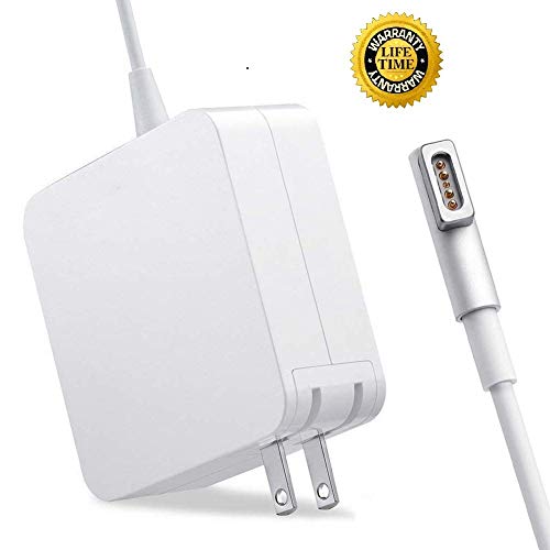 Product Cover Mac Book Pro Charger, Replacement 60W Magsafe 1 Power Adapter L-Tip Magnetic Connector Charger for Apple MacBook Pro 11 and 13 inch (2009-Mid 2012)