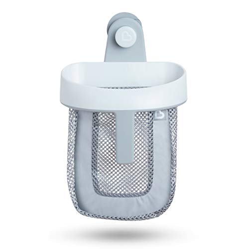 Product Cover Munchkin Hanging Bath Toy Storage with Quick Drying Mesh, Grey