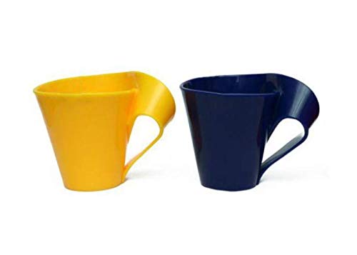 Product Cover COIF Set of 2 Colorfull Plastic Mug/Cup for Coffee, Tea, Milk (250 ml, Multicolour)