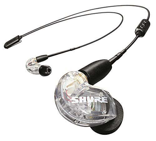 Product Cover Shure SE215 Wireless Earphones with Bluetooth 5.0, Sound Isolating, Clear