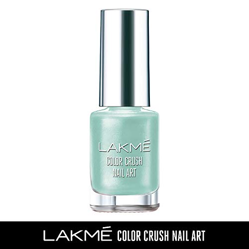 Product Cover Lakme Color Crush Nailart, M16 Mint Blue, 6 ml