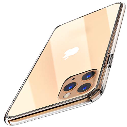 Product Cover TOZO for iPhone 11 Pro Case 5.8 Inch (2019) Hybrid Soft Grip Matte Finish Clear Back Panel Ultra-Thin [Slim Thin Fit] Cover for iPhone 11 Pro with [Clear]
