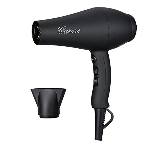 Product Cover VASLON Salon Grade Professional Hair Dryer 1875W AC Motor Negative Ionic Ceramic Blow Dryer With 2 Speed and 3 Heat Settings Cold Shot Button, Concentrator