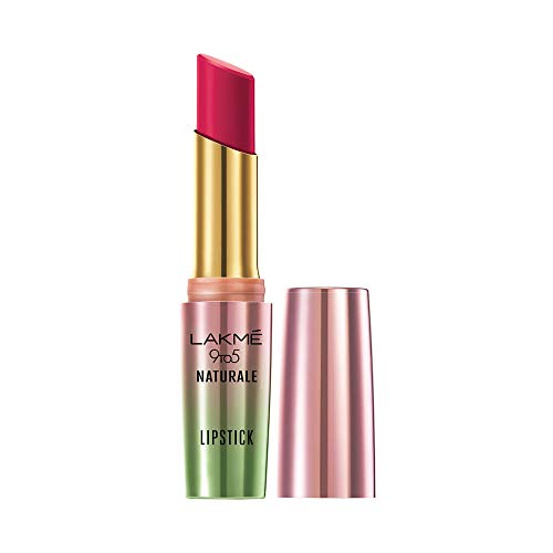 Product Cover Lakme 9to5 Naturale Matte Lipstick, Blush Pink, 3.6 g