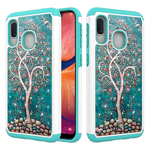 Product Cover Galaxy A10E Case, A10E Cover Heavy Duty Hybrid Dual Layer TPU Plastic Armor Defender Phone Case Cover Compatible with Samsung Galaxy A10E 2019