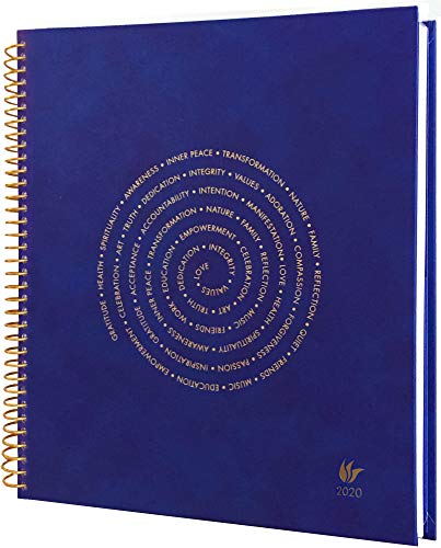 Product Cover InnerGuide 2020 Planner - 2020 Calendar Year - 8x9 Inch Appointment Book - Daily Weekly & Monthly - by Inner Guide Life Planners (Spiral of Life Cover)