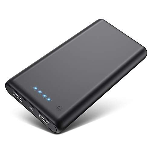 Product Cover Kilponen Portable Charger Power Bank 24800mah,High Capacity Portable Battery Charger with 2 USB Output Recharging External Battery Pack Phone Charger for Smart Phone, Android Phone, Tablet and More.