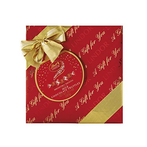 Product Cover Lindor Holiday Milk Chocolate Truffles, Wrapped Gift Box, Great for Holiday Gifting, 10.1 Ounce