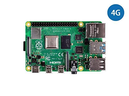 Product Cover seeed studio Raspberry Pi 4 Model B [4GB] RAM, Single Board Computer Suitable for Building Mini PC/Smart Robot/Game Console/Workstation/Media Center/Etc.