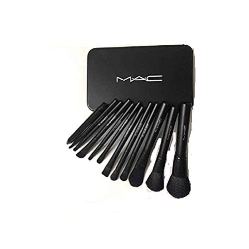 Product Cover HSBMART Makeup Brush Set - /set | Professional Powder Foundation | Eye Shadow Golden Brush Set (Pack of 12)