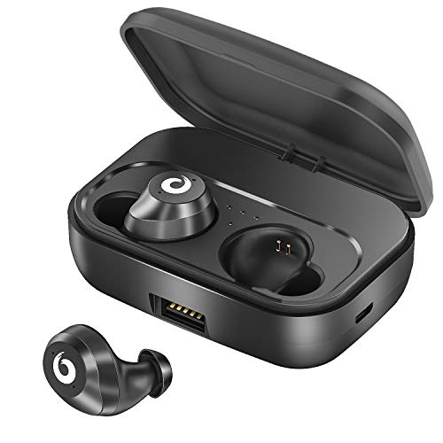 Product Cover Wireless Earbuds Bluetooth 5.0, IPX7 Waterproof TWS Stereo Bluetooth Earbuds with Charging Case, Auto Pairing in-Ear Heaphones Headset for Running Sport