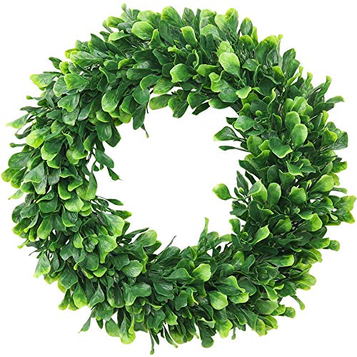 Product Cover ElaDeco Faux Boxwood Wreath 16