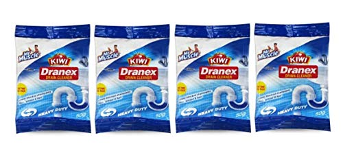 Product Cover KIWI Mr. Muscle Dranex Drain Cleaner 50 g Pouch (Pack of 4)