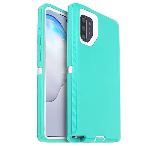Product Cover AICase for Galaxy Note 10 Plus Case, Drop Protection Full Body Rugged Heavy Duty Case with Screen Protector, Shockproof/Drop/Dust Proof 3-Layer Protective Cover for Samsung Galaxy Note 10 Plus
