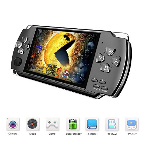Product Cover AdesireFun Handheld Game Console,4.3 Inch 4000 Classic Retro Portable Video Game Console