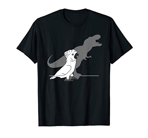 Product Cover Cute Screaming Parrot Bird Birb Memes Funny T-Rex Cockatoo T-Shirt
