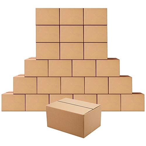 Product Cover EdenseeLake Shipping Boxes 8 x 6 x 4 Inches Small Cardboard Boxes, 25 Pack