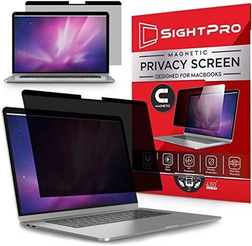 Product Cover SightPro Magnetic Privacy Screen for MacBook Pro 13 Inch (2016, 2017, 2018, 2019) | Laptop Privacy Filter and Anti-Glare Protector