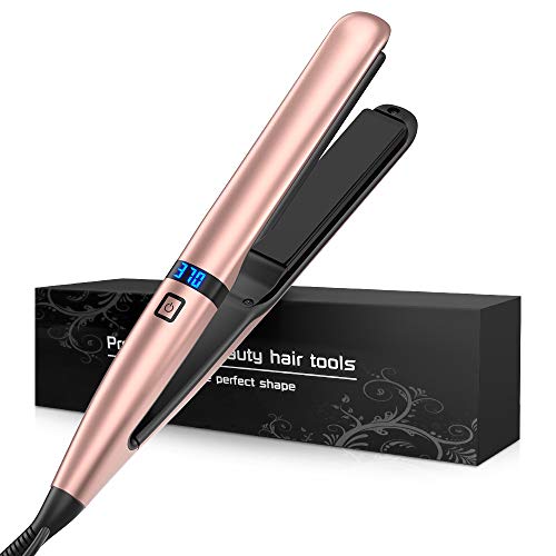 Product Cover Hair Straighteners, Ceramic Flat Iron and LCD Digital Display, Instant Heat with Adjustable Temperature Straightener Iron Suitable for All Hair Types