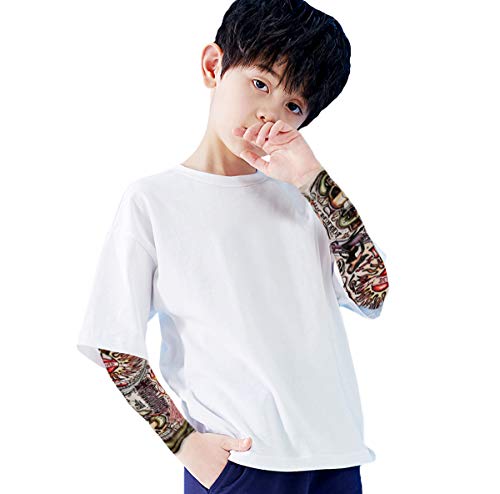 Product Cover Coralup Toddler Boys Cotton Shirt with Tattoo Sleeve Fashion Tops
