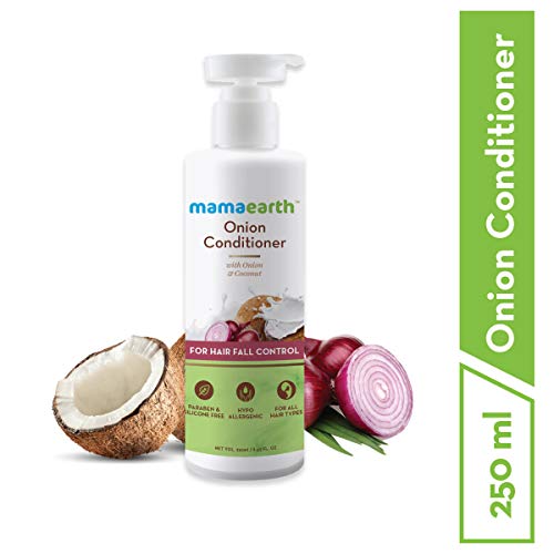 Product Cover Mamaearth Onion Conditioner for Hair Growth & Hair Fall Control with Coconut Oil 250ml