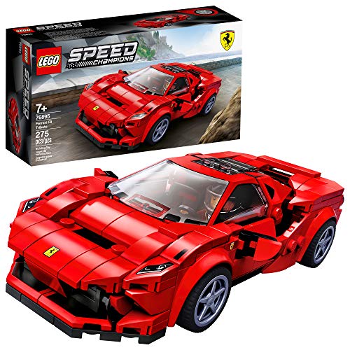 Product Cover LEGO Speed Champions 76895 Ferrari F8 Tributo Toy Cars for Kids, Building Kit Featuring Minifigure, New 2020 (275 Pieces)