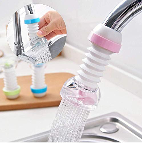 Product Cover ASPERIA 360 Degree Water Saving Faucet Adjustable 3 Types of Output Water Valve Splash Regulator Water Filter Tap Kitchen Accessories, Water Faucet Kitchen Tap (Multi Color)