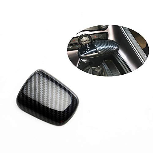 Product Cover fit for 16-20 Dodge Challenger charger Gear shift knob carbon fiber look cover trim kit