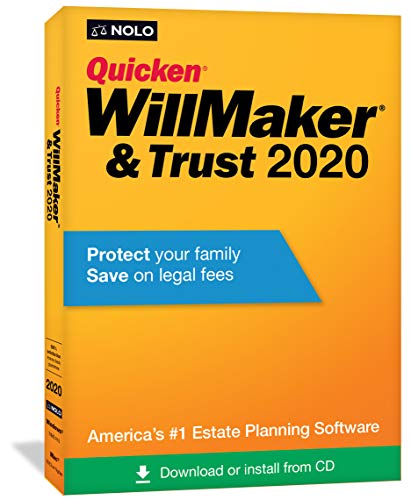 Product Cover Nolo Quicken WillMaker & Trust 2020