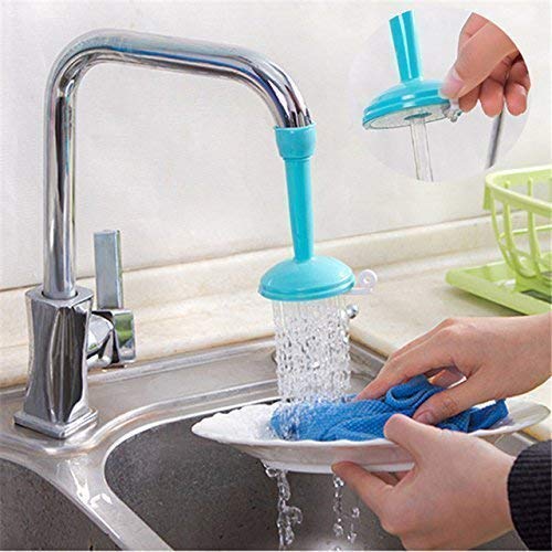 Product Cover Weltime Flexible Faucet Nozzle Water Filter Adapter Water Purifier Saving Tap Aerator Diffuser Kitchen Connector Accessories Water Saving Faucet, Water Saving Nozzle for Kitchen (Multicolor)