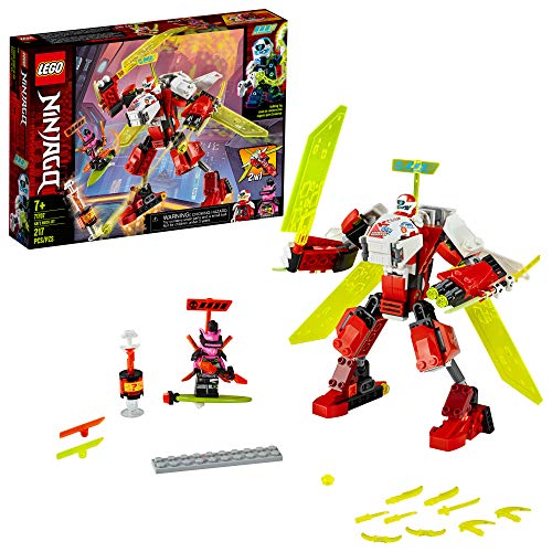 Product Cover LEGO NINJAGO Kai's Mech Jet 71707 Toy Plane Building Kit, New 2020 (217 Pieces)