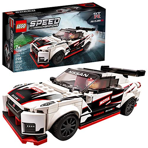 Product Cover LEGO Speed Champions Nissan GT-R NISMO 76896 Toy Model Cars Building Kit Featuring Minifigure, New 2020 (298 Pieces)