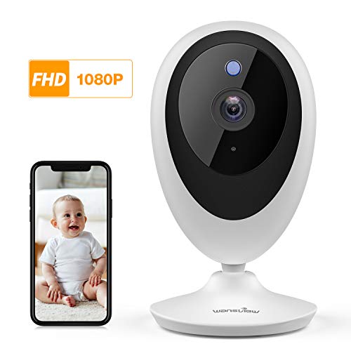Product Cover Baby Monitor, Wireless WiFi Home Security System 1080P FHD Wansview for Elder and Pet Camera with Motion Detection, 2 Way Audio, Works with Alexa, TF Card and Cloud Available K5