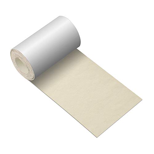 Product Cover Leather Repair Tape 3X60 inch Patch Leather Adhesive for Sofas, Car Seats, Handbags, Jackets,First Aid Patch (Beige)