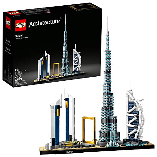 Product Cover LEGO Architecture Skylines: Dubai 21052 Building Kit, Collectible Architecture Building Set for Adults, New 2020 (740 Pieces)